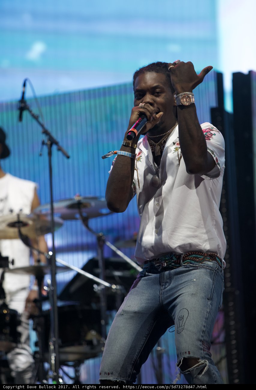 Offset wows the Coachella crowd
