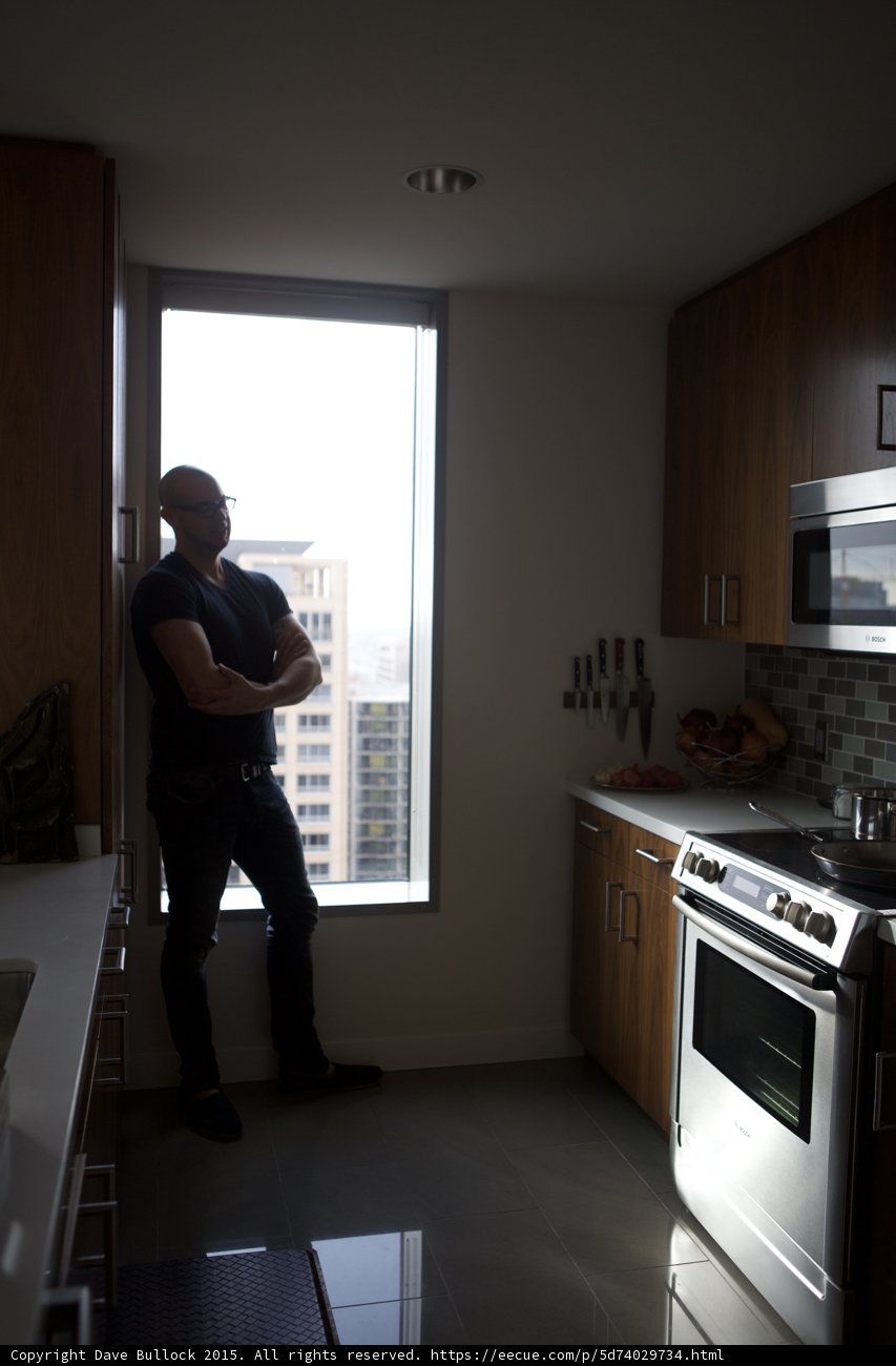 Kitchen Window Contemplation