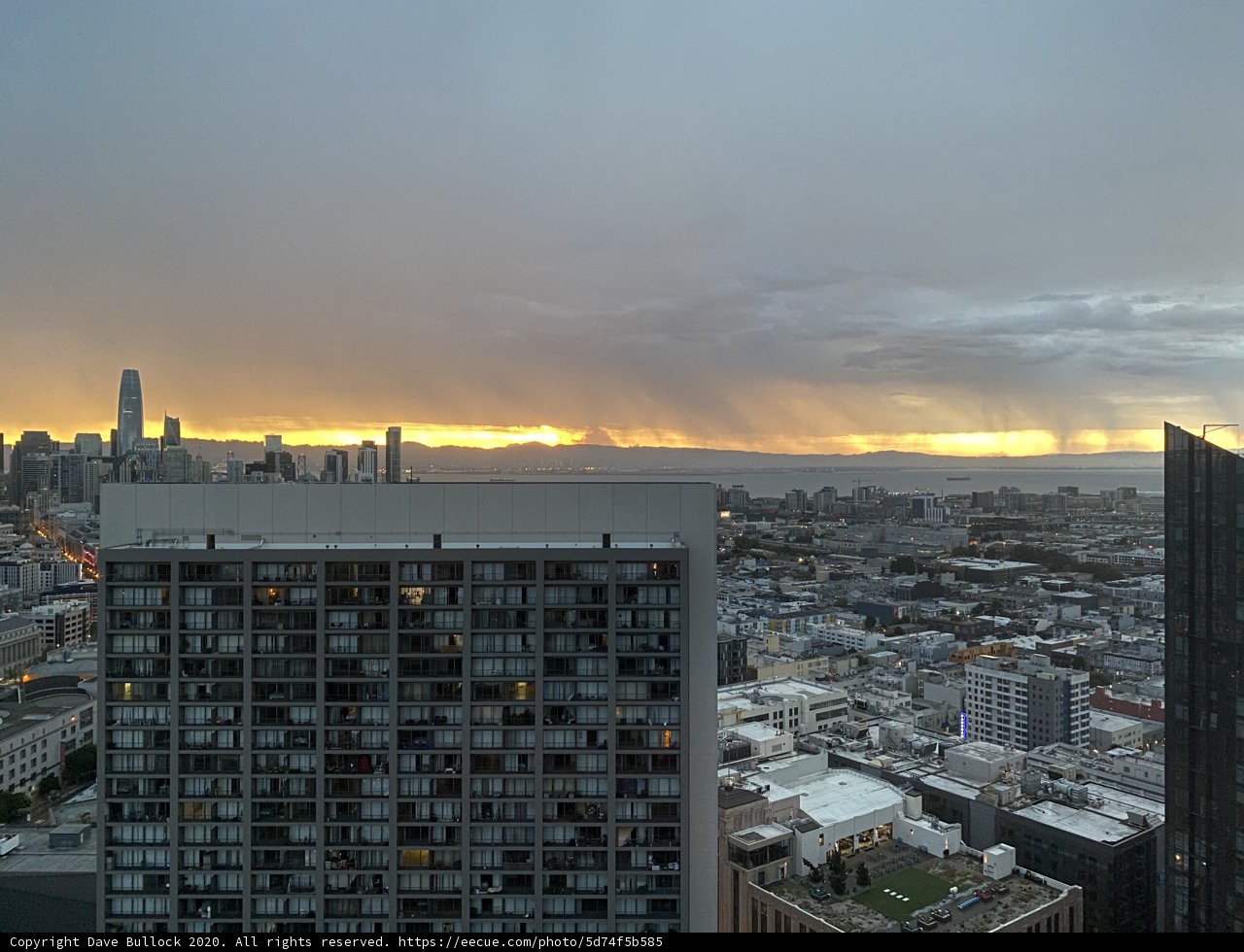 San Francisco's Urban Sunset