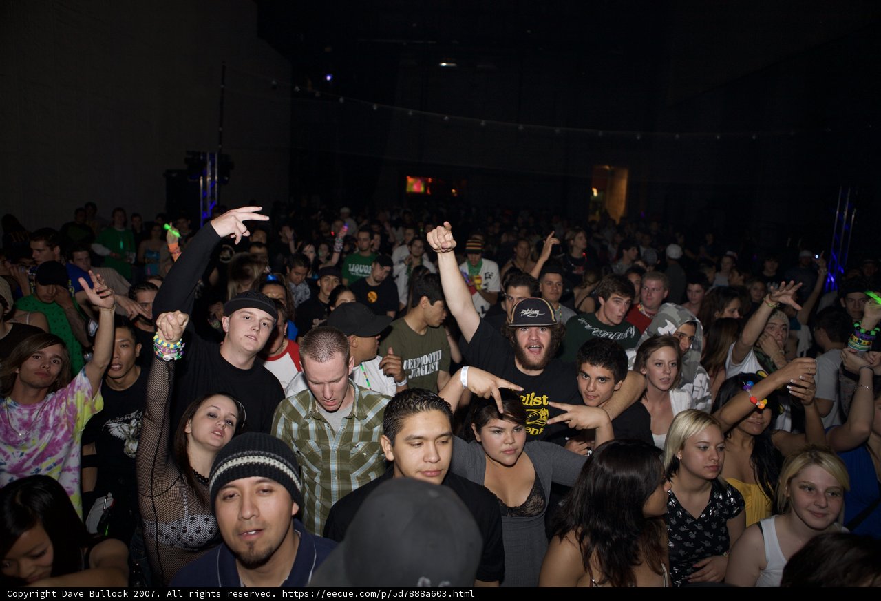 Crowd Goes Wild at 2007 Concert