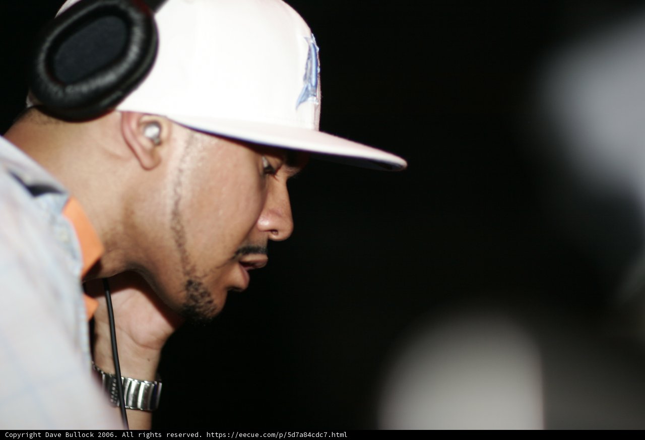 Grooving in the Hat and Headphones