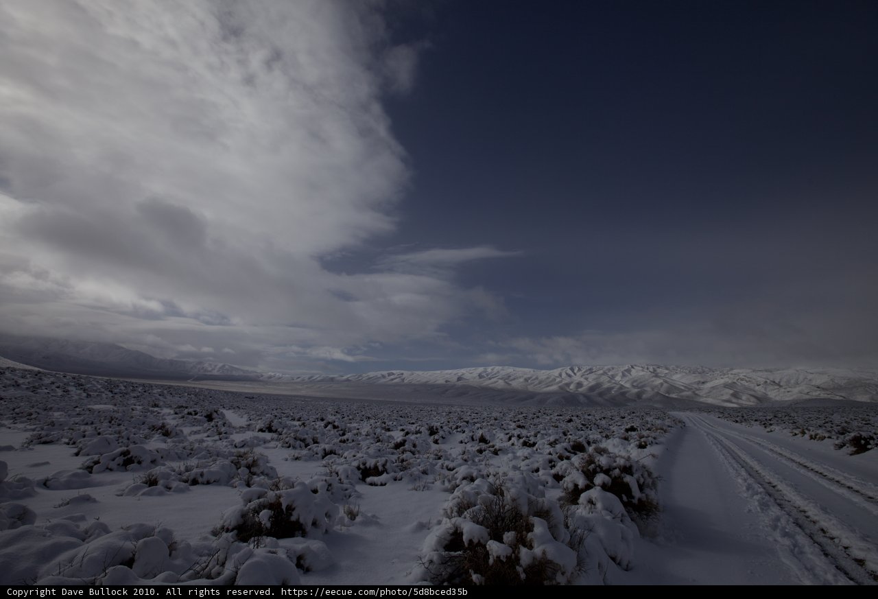Winter Wonderland in the Desert