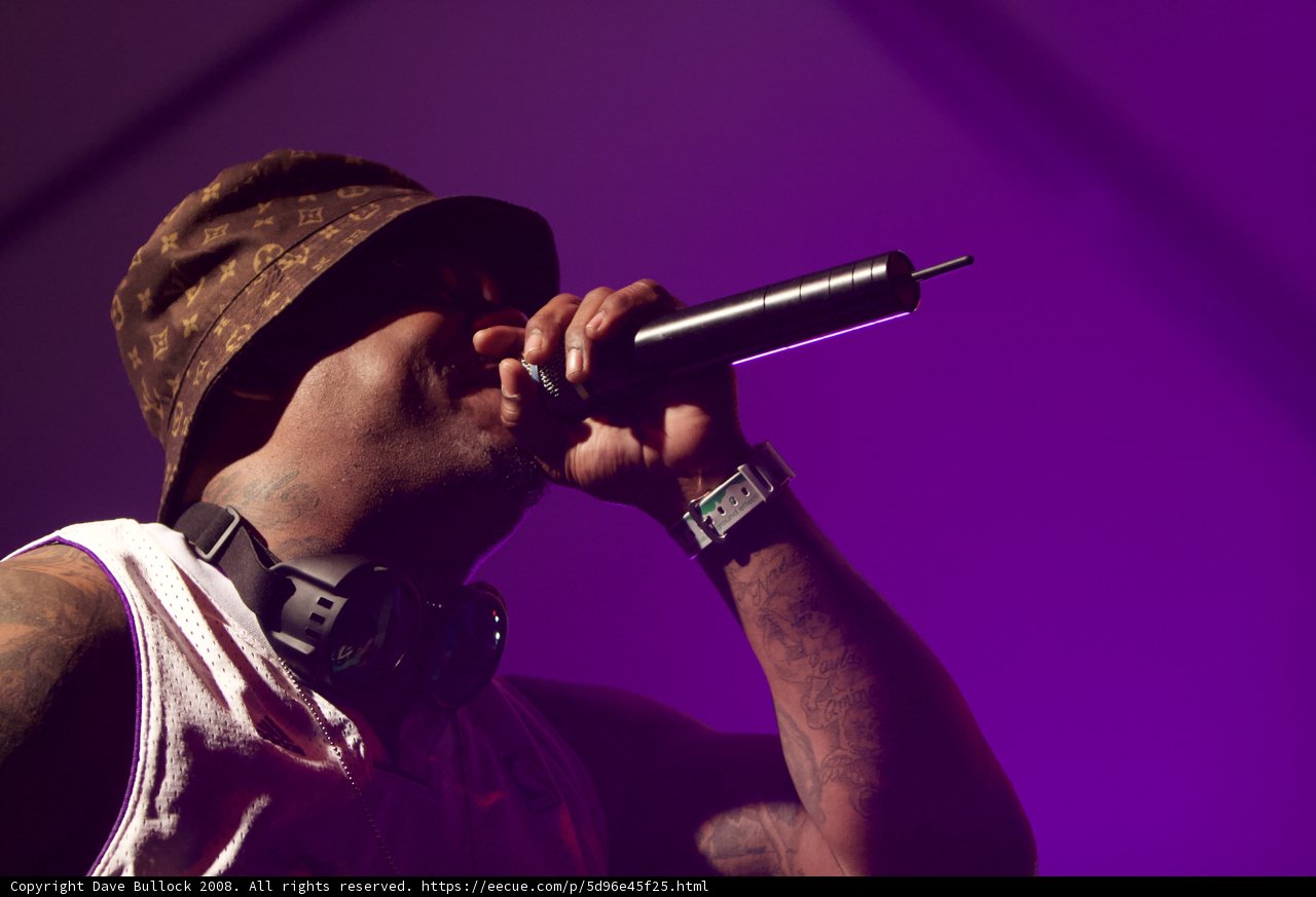 The Entertainer with a Hat and a Mic
