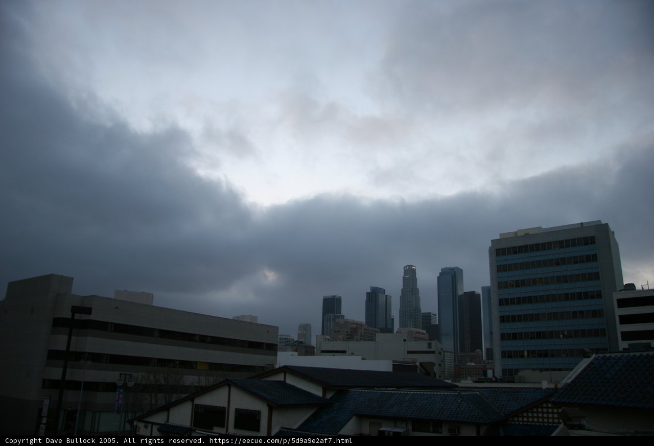 Metropolis Over the Clouds
