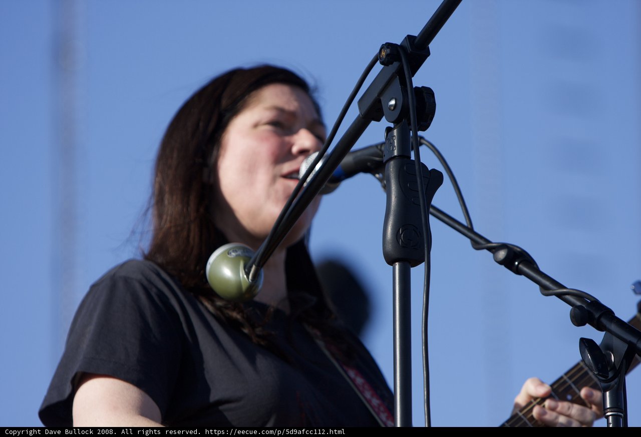 Kim Deal Rocks the Stage at Coachella 2008