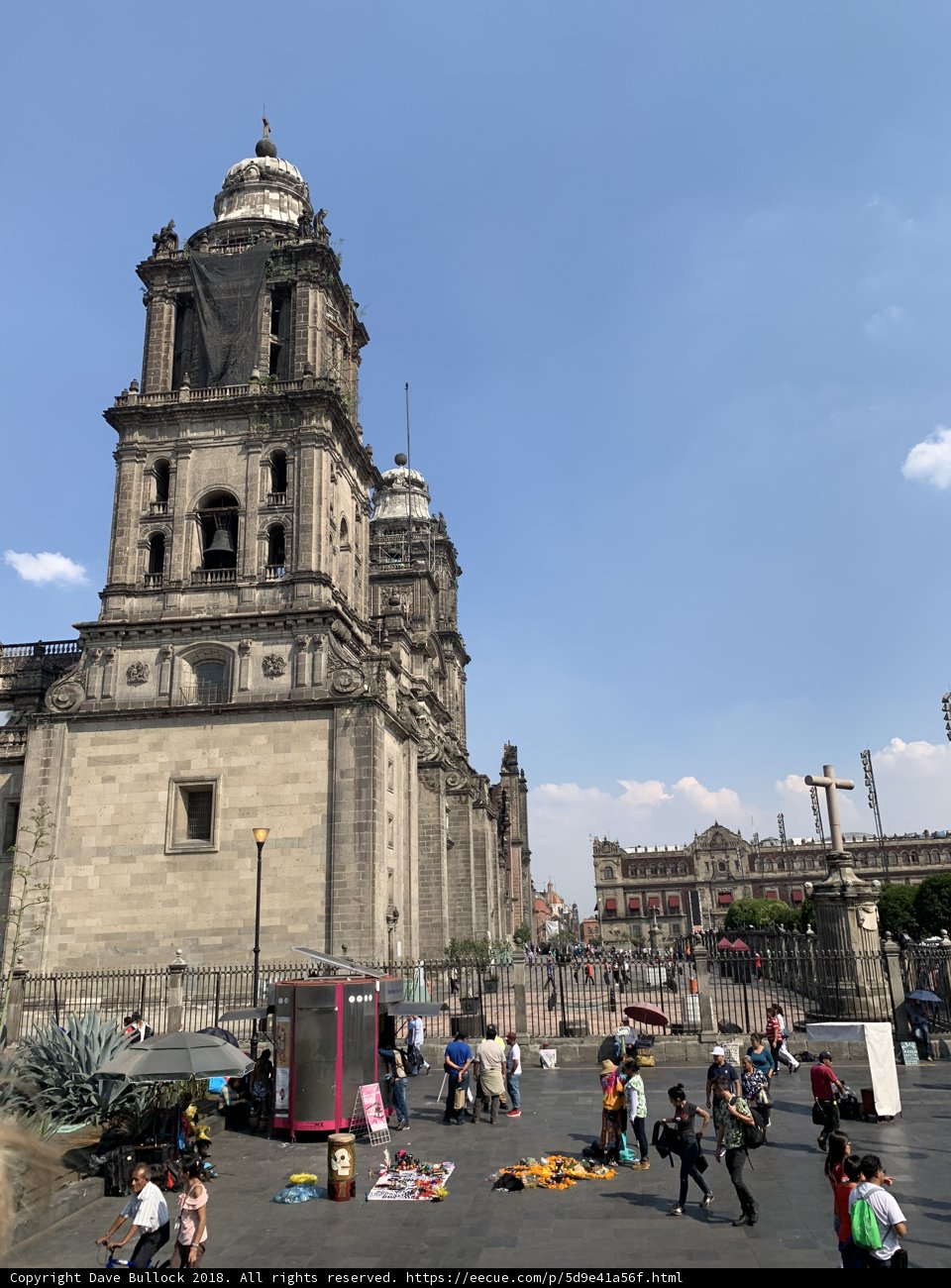 Busy Streets Surrounding a Historic Building