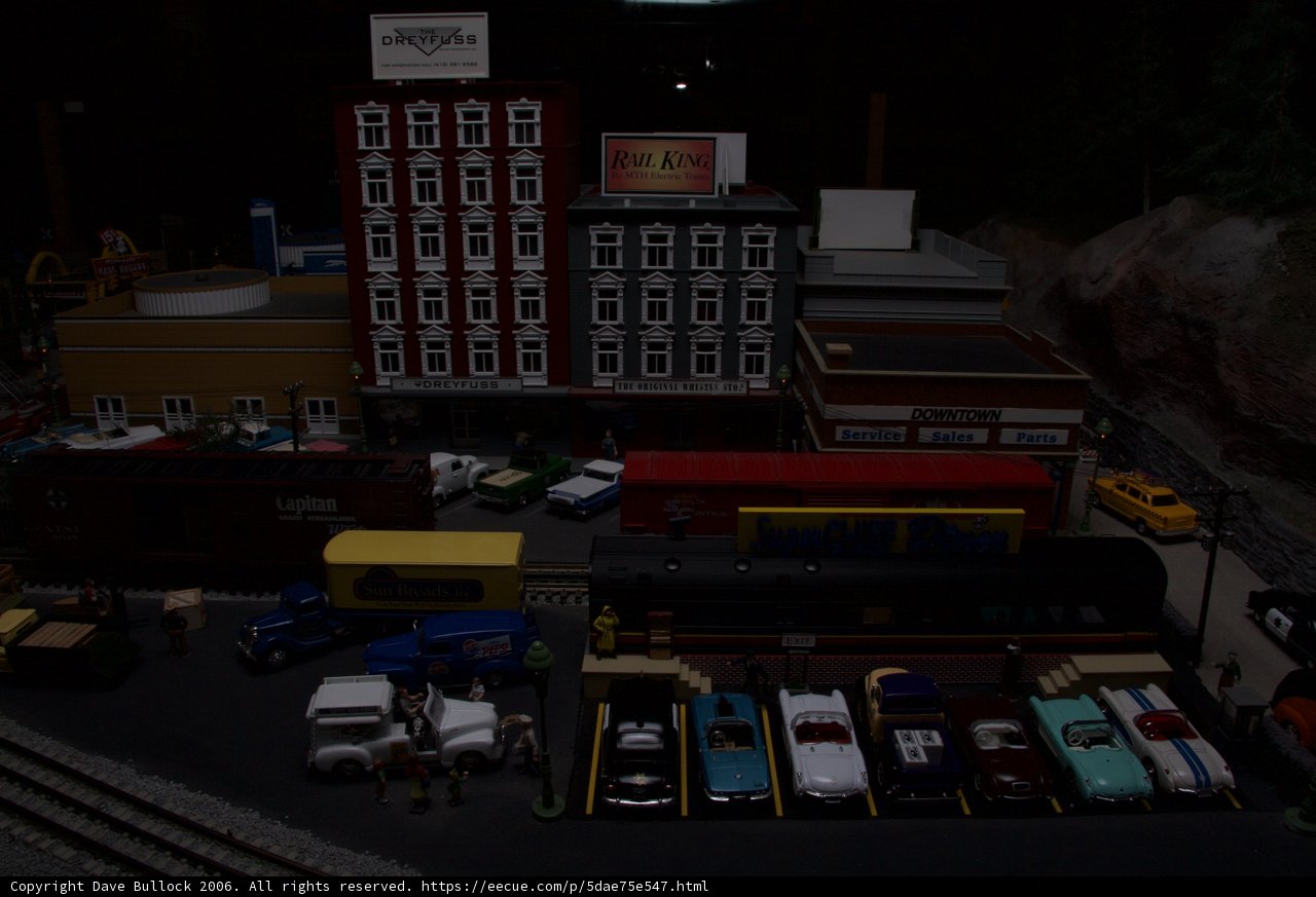 A Busy Day at the Miniature Train Station