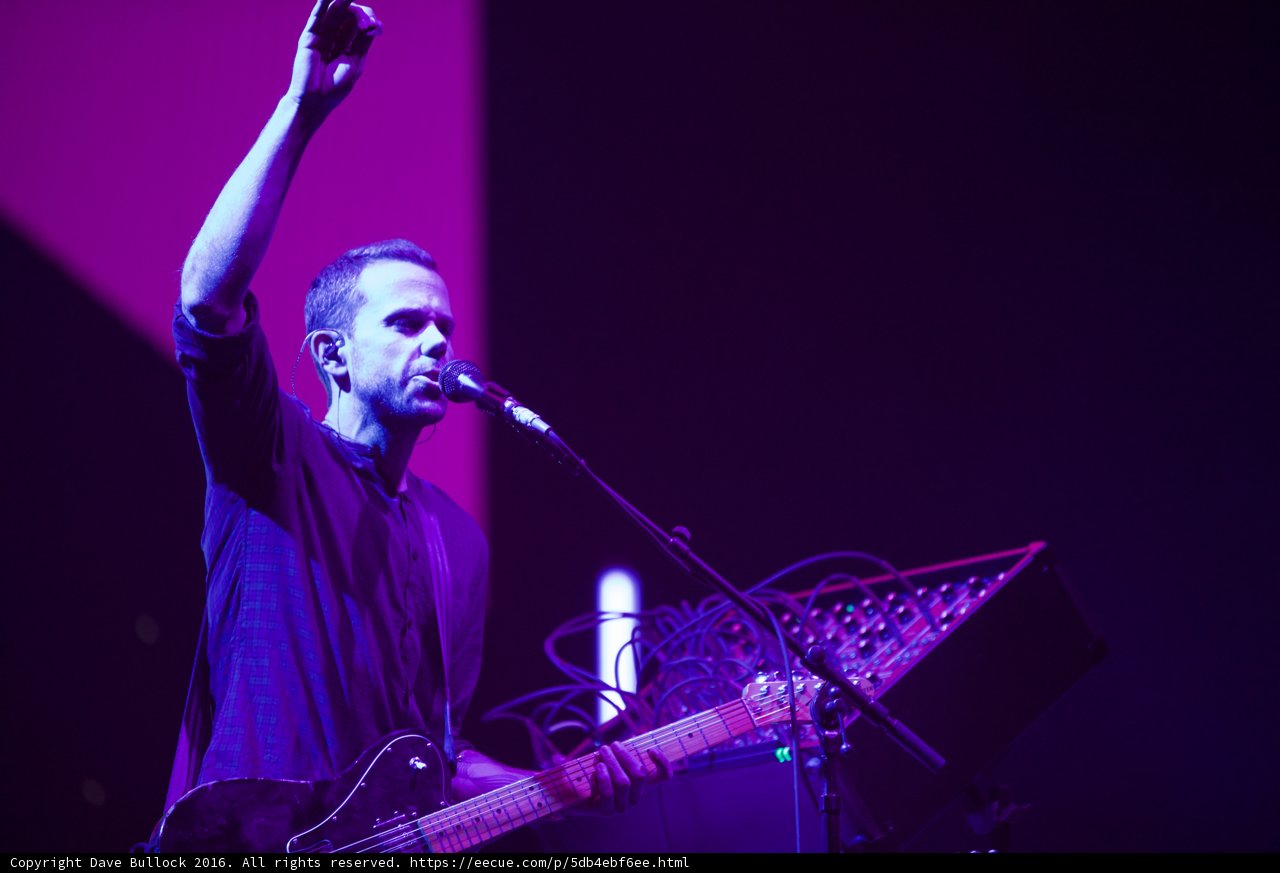 Rocking the Crowd with His Guitar