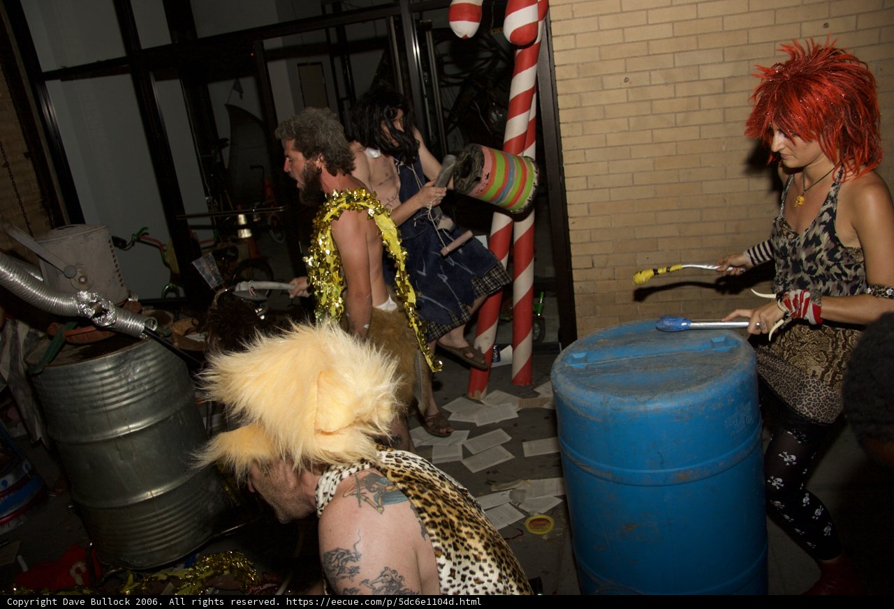 The Drumming Bridal Party