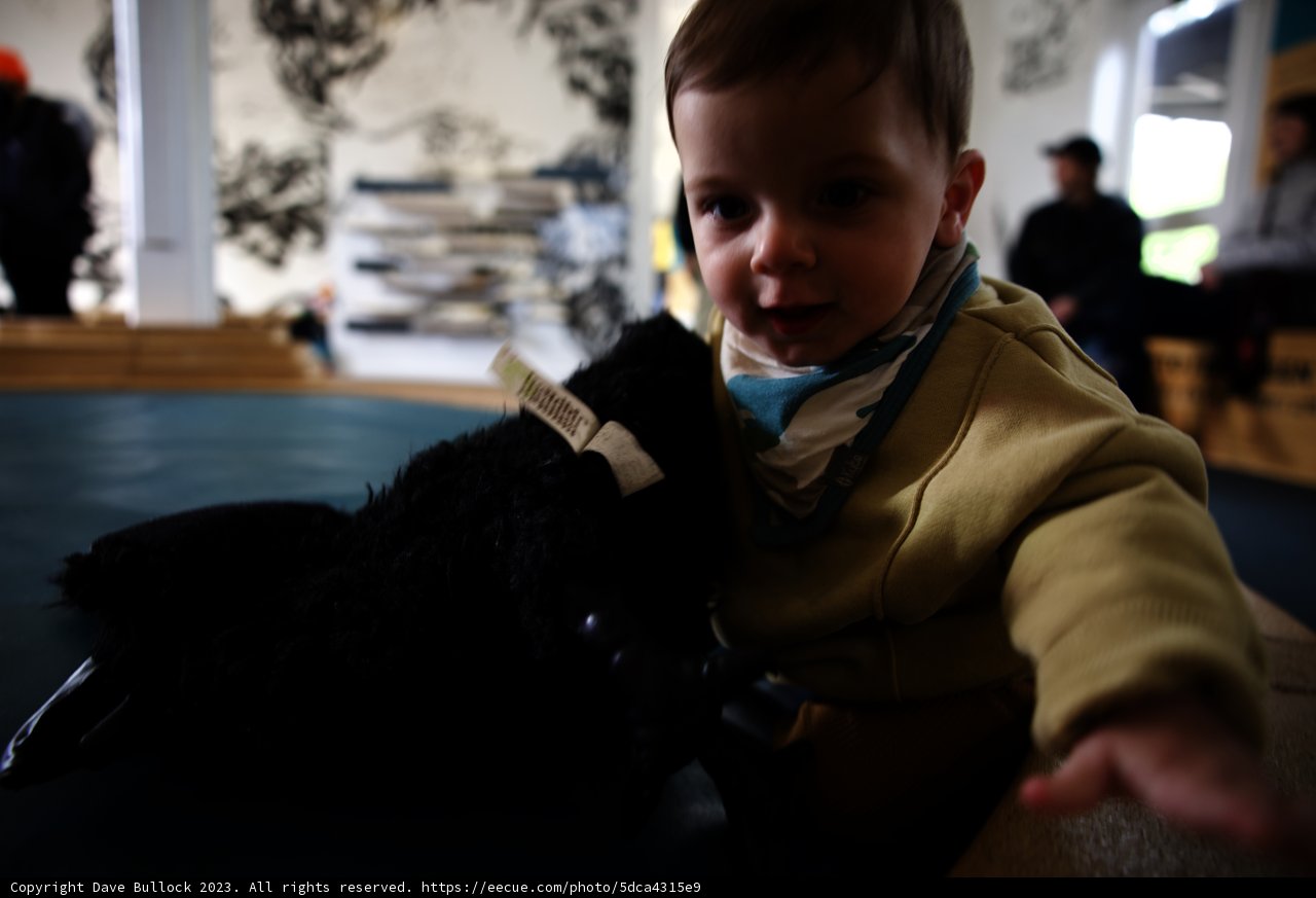 Adorable Baby's Playtime at the Bay Area Discovery Museum