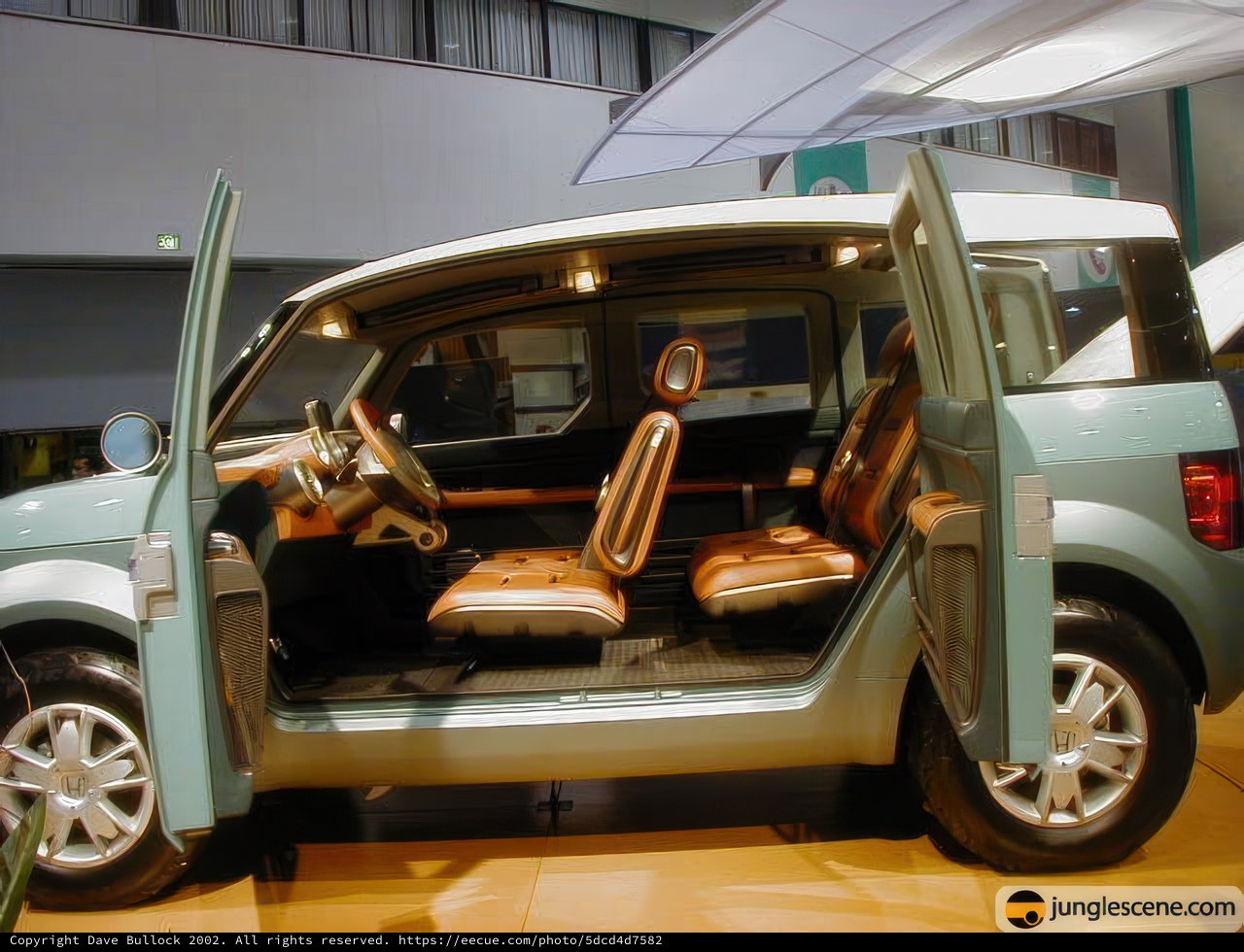 Compact Car Interior on Display