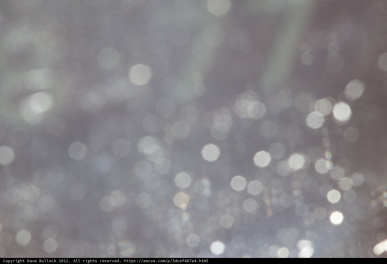 Blurred Layers of Glitter and Texture