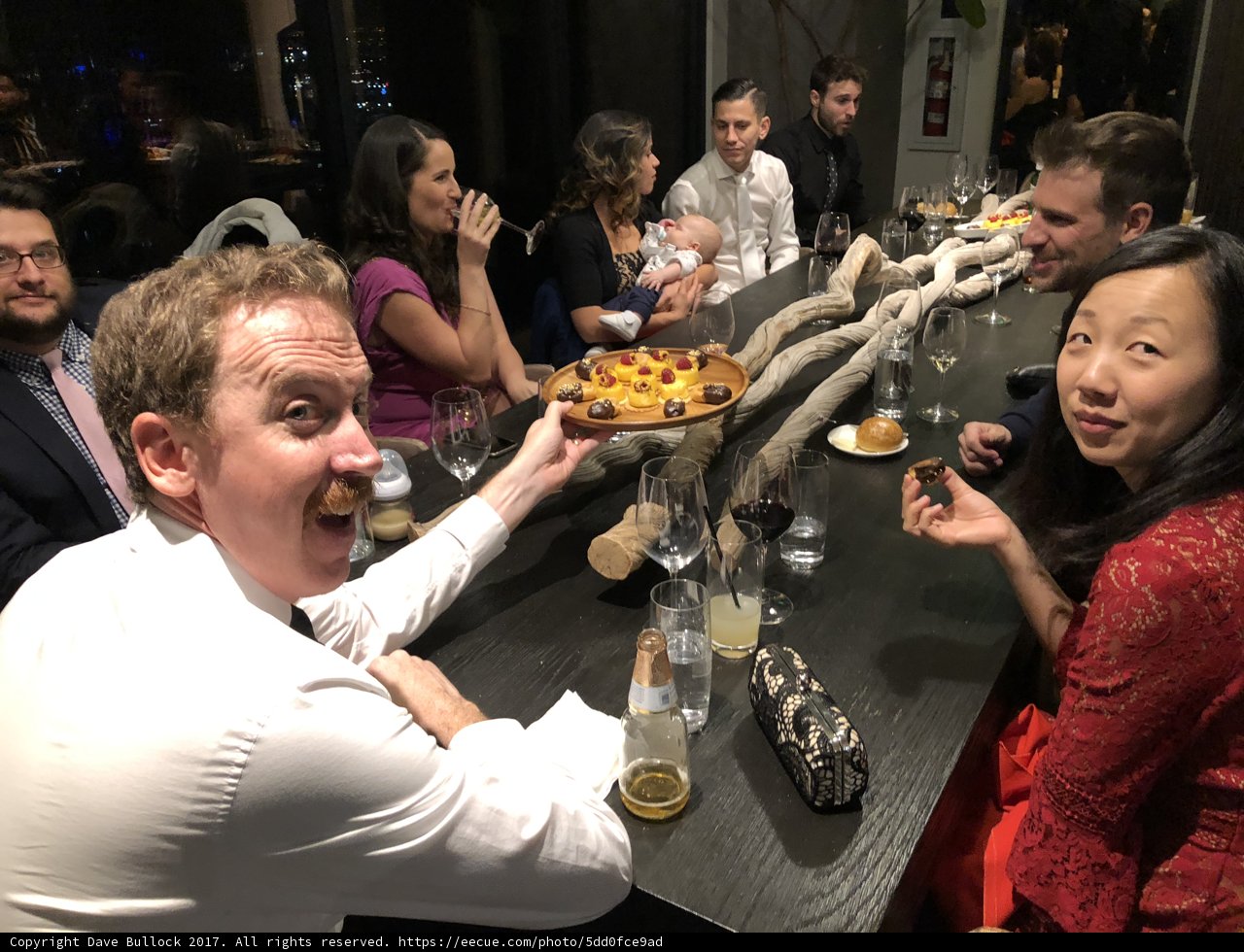 Group Dinner at a Midtown Restaurant