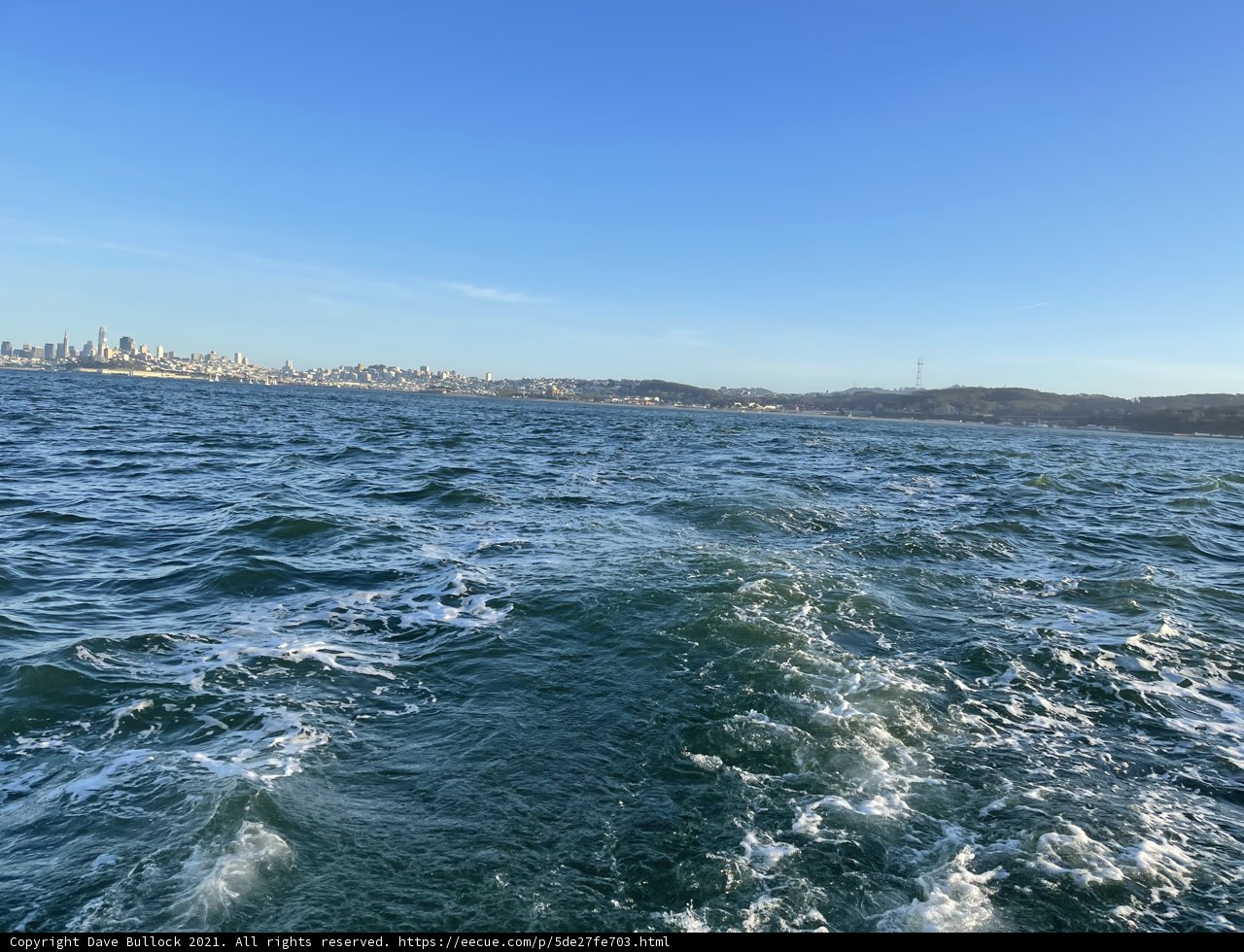 Sailing through the San Francisco Bay