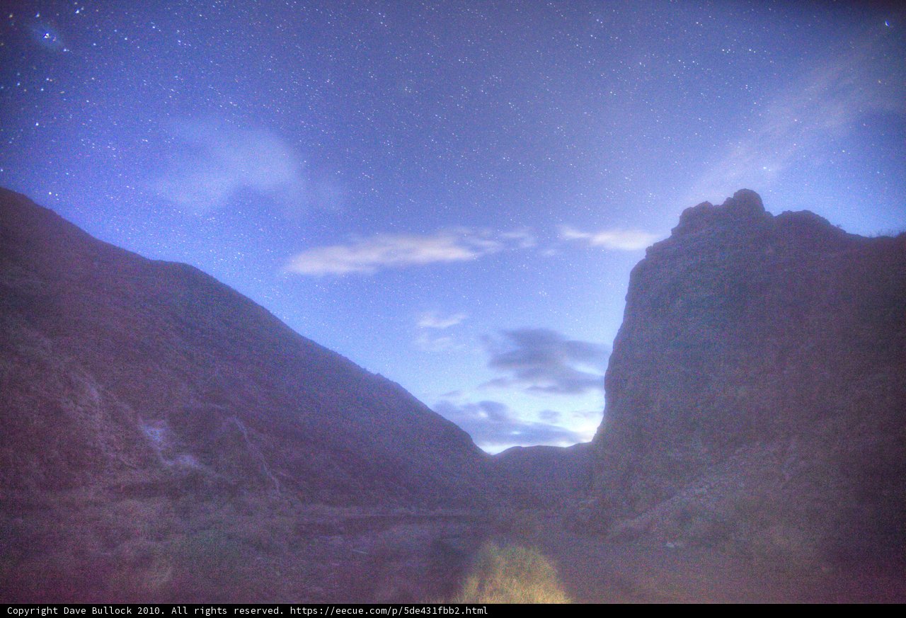 Majestic Night Mountains