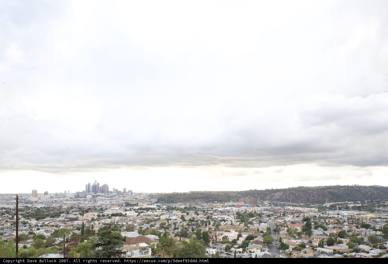 Urban Metropolis with Cloudy Skies