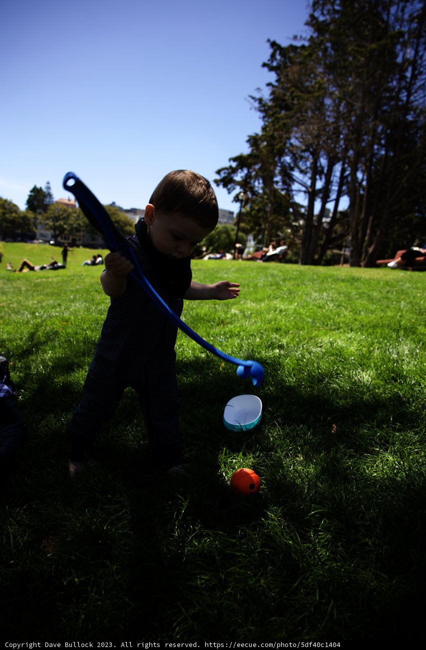 A Day Under the Blue: Frisbee Fun at Delores Park