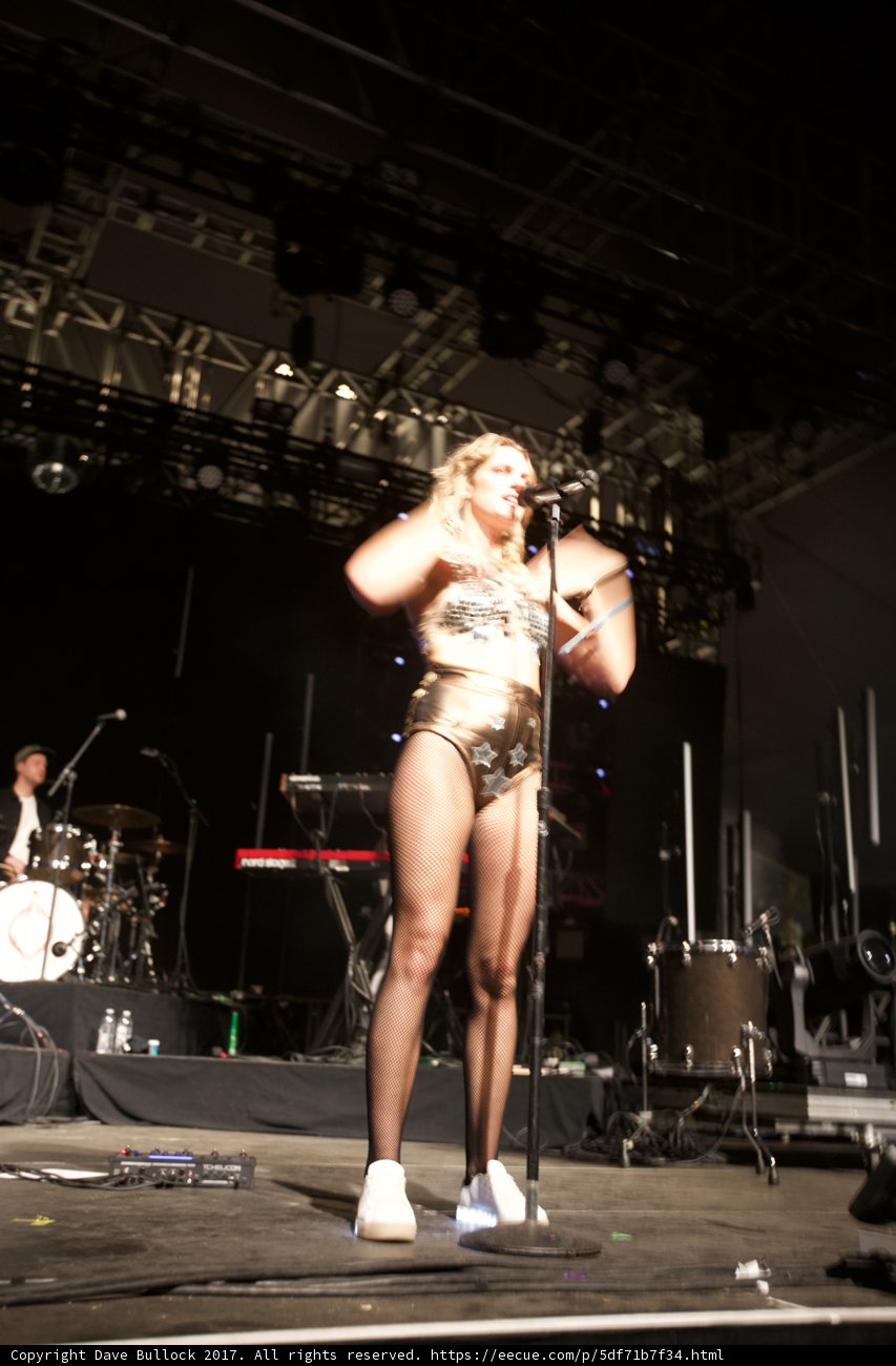 Bikini-Clad Woman Takes the Stage at Coachella