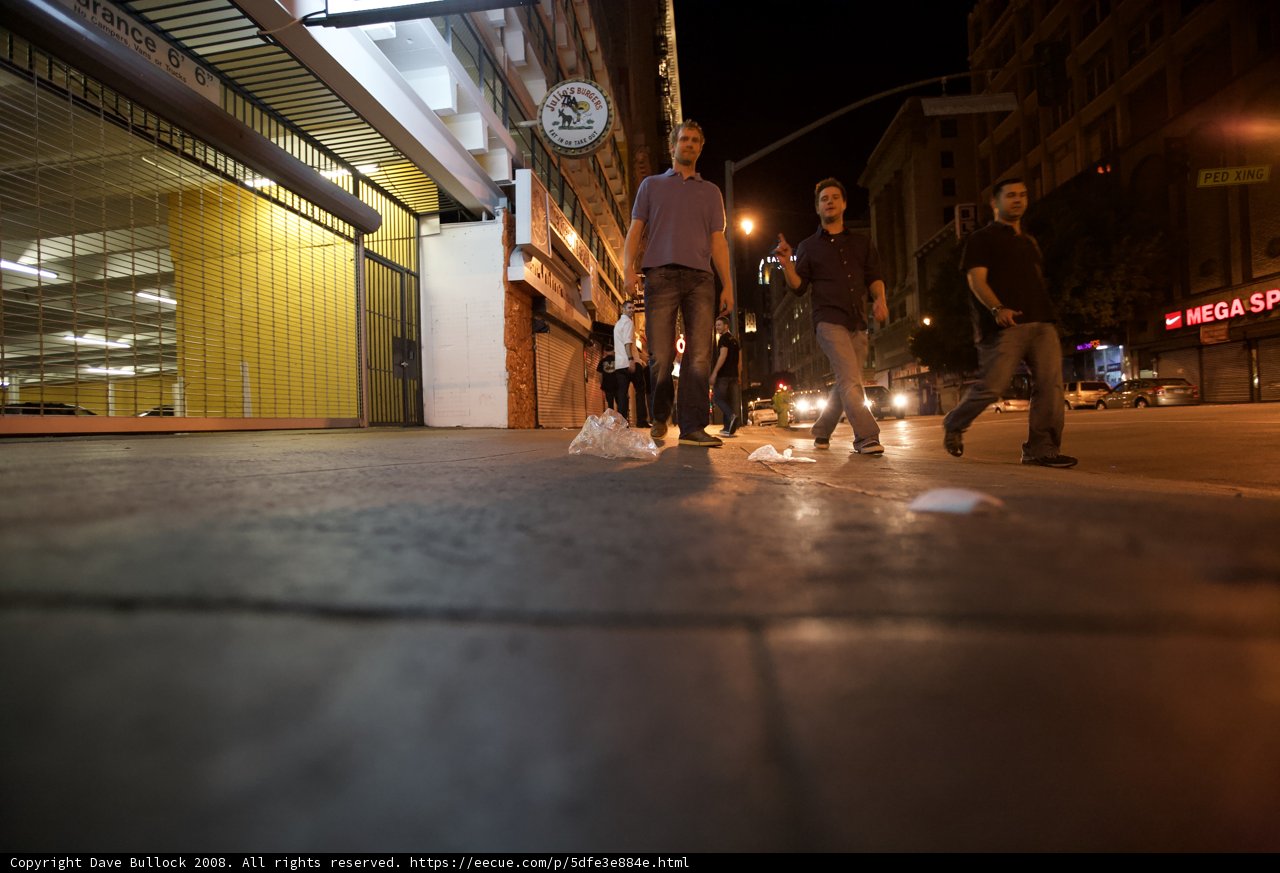Nighttime Stroll through the City