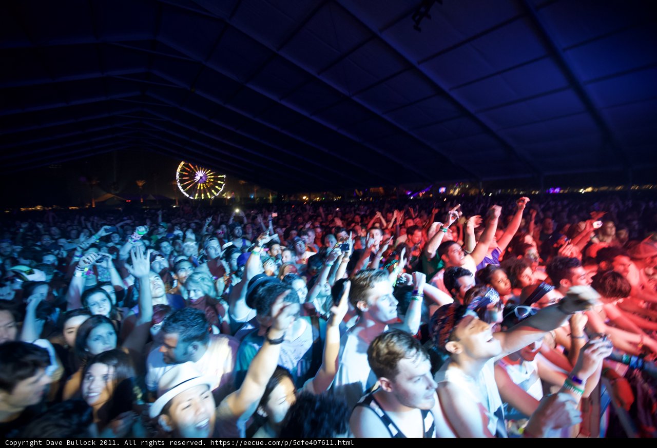 Urban Concert Crowd