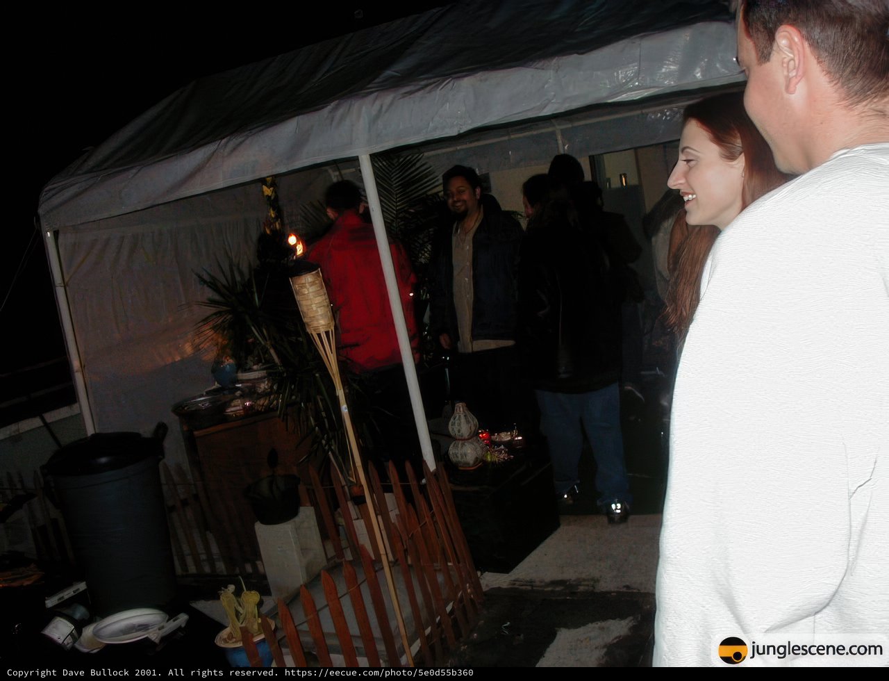Camping on New Year's Eve