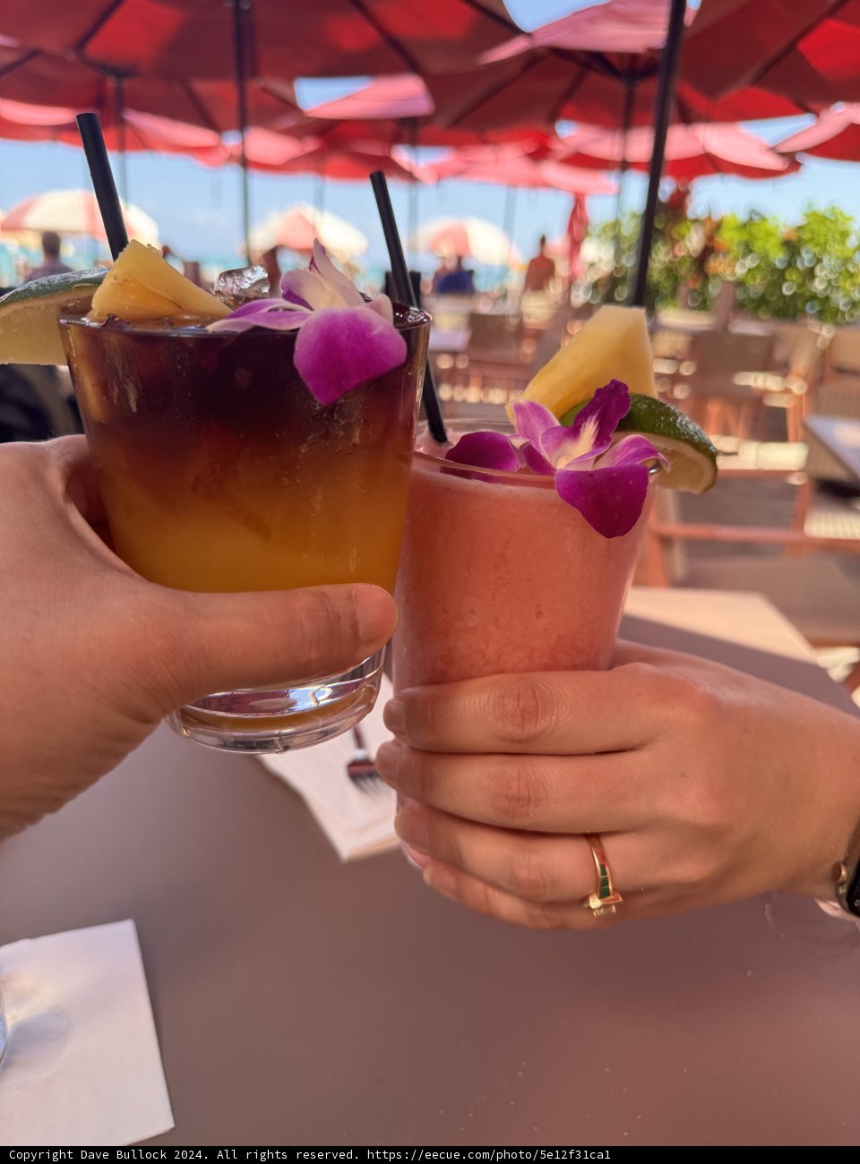 Tropical Toast at The Royal Hawaiian