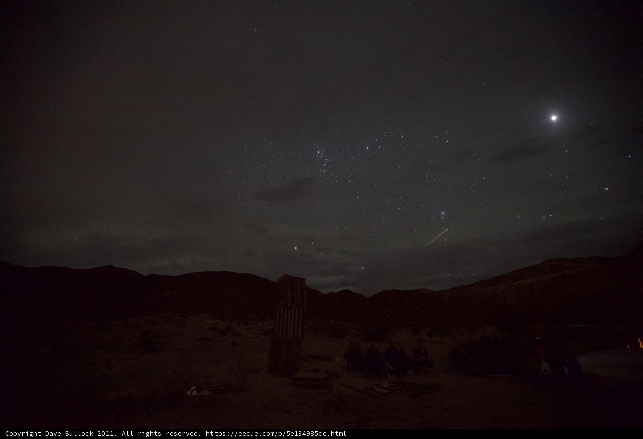 Starry Night Over the Desert