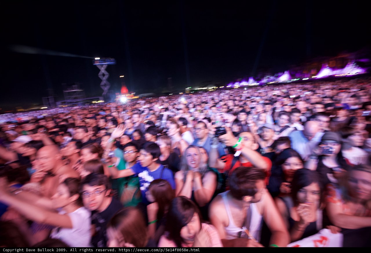 Night Sky Rock Concert