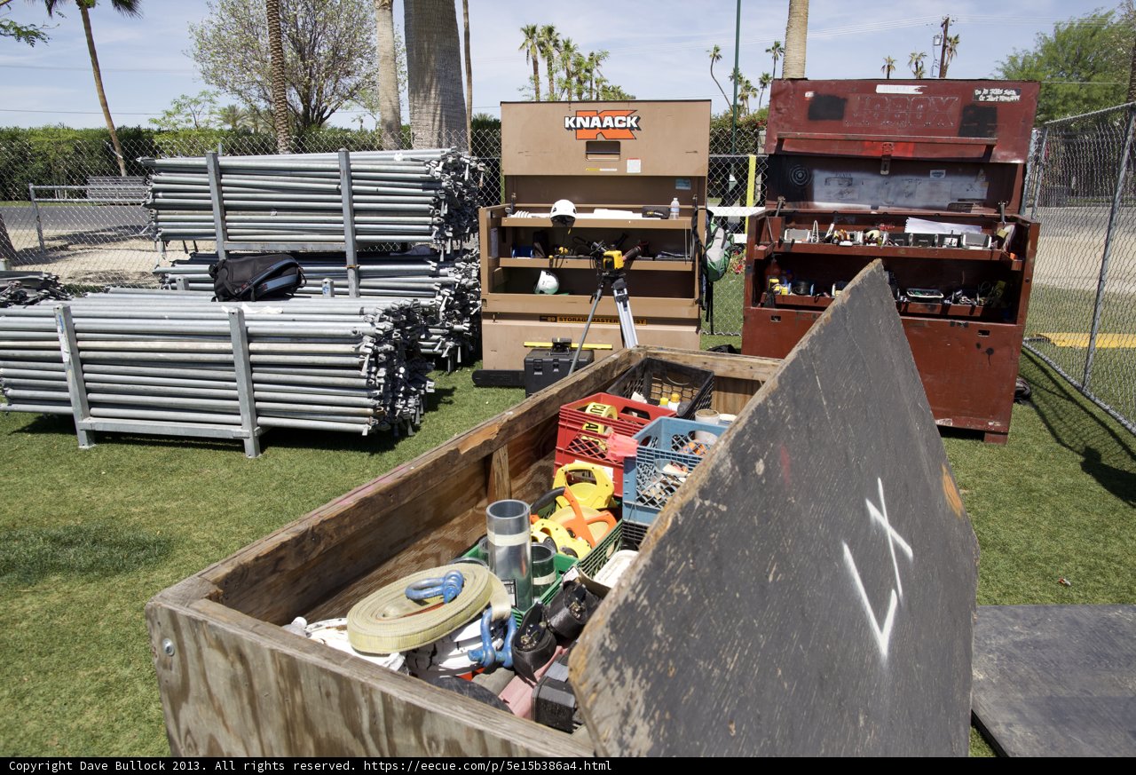 Toolbox on the Greenery
