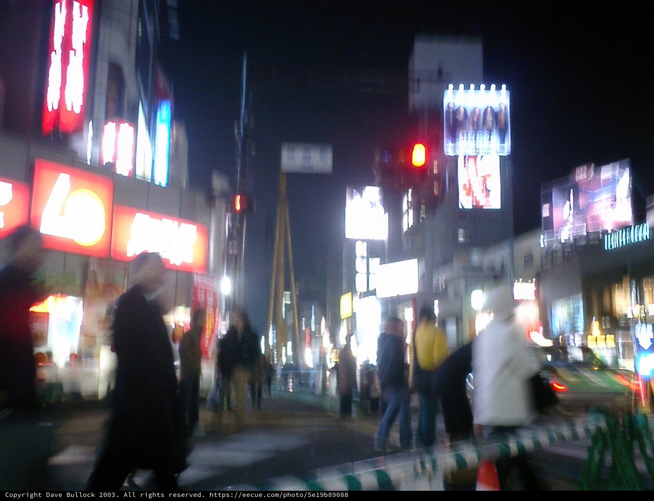 Night City Life in Tokyo