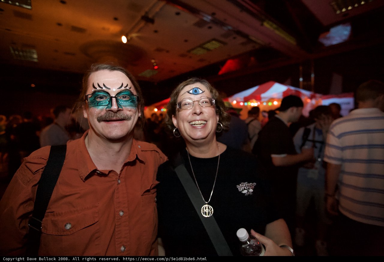 Urban Nightlife: Face Paint Fun at the Club