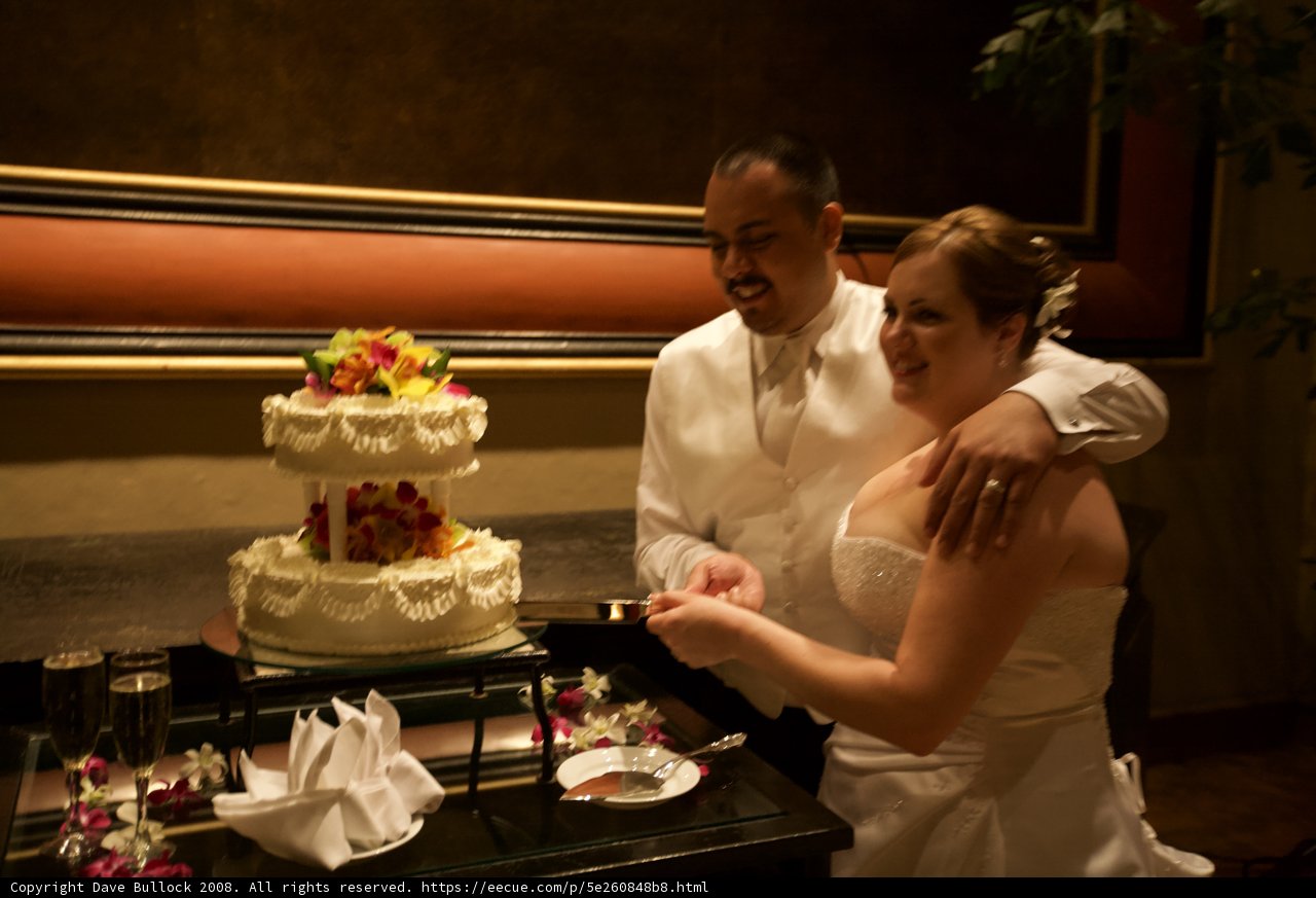 Cutting the Wedding Cake