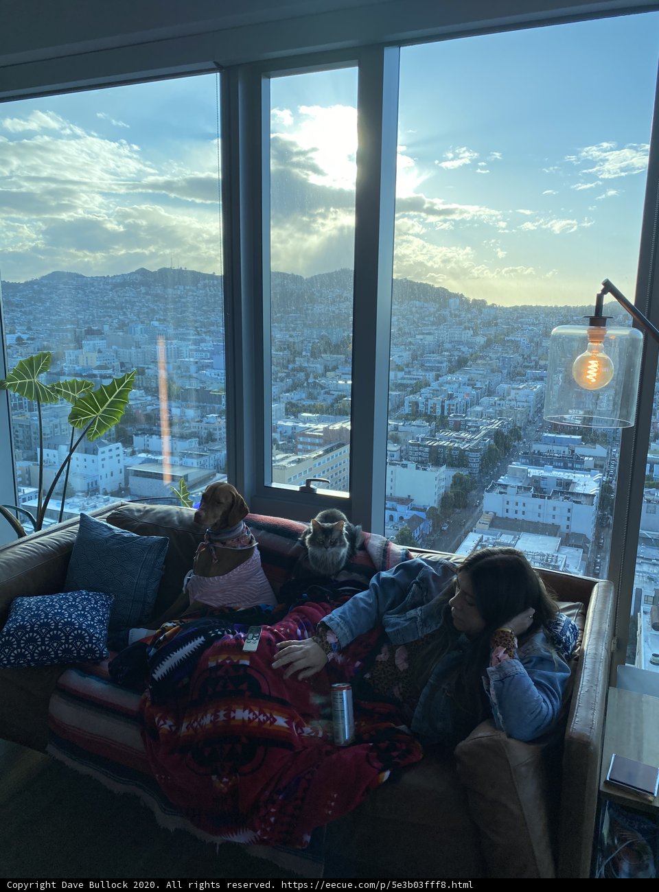 Family Time on the Sofa