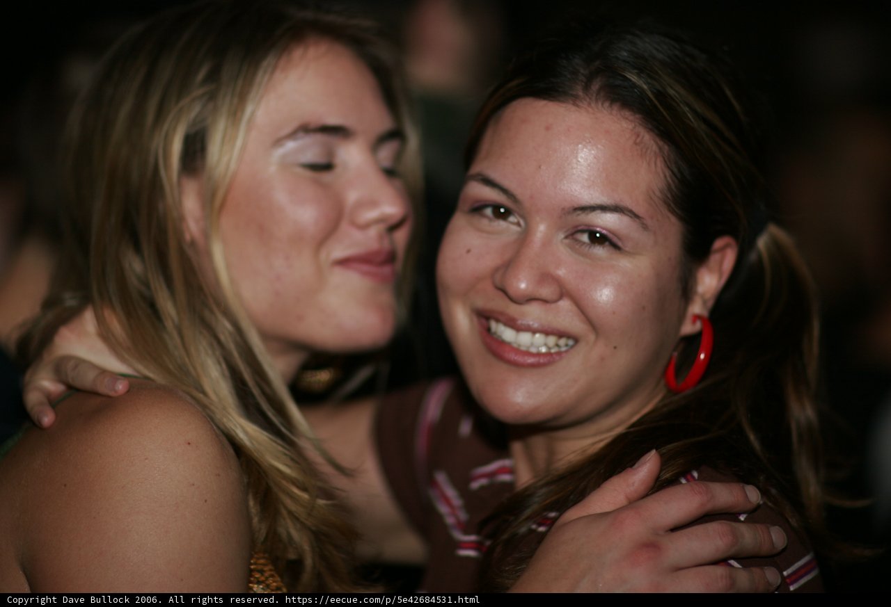 Embrace in the Night Club