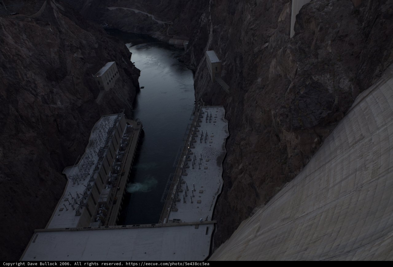 Majestic View of Hoover Dam