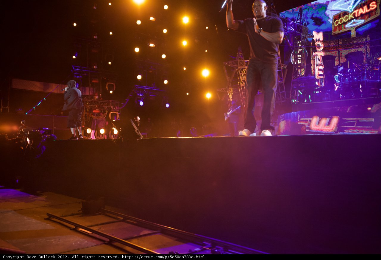 Damien Leake Rocks Coachella Stage