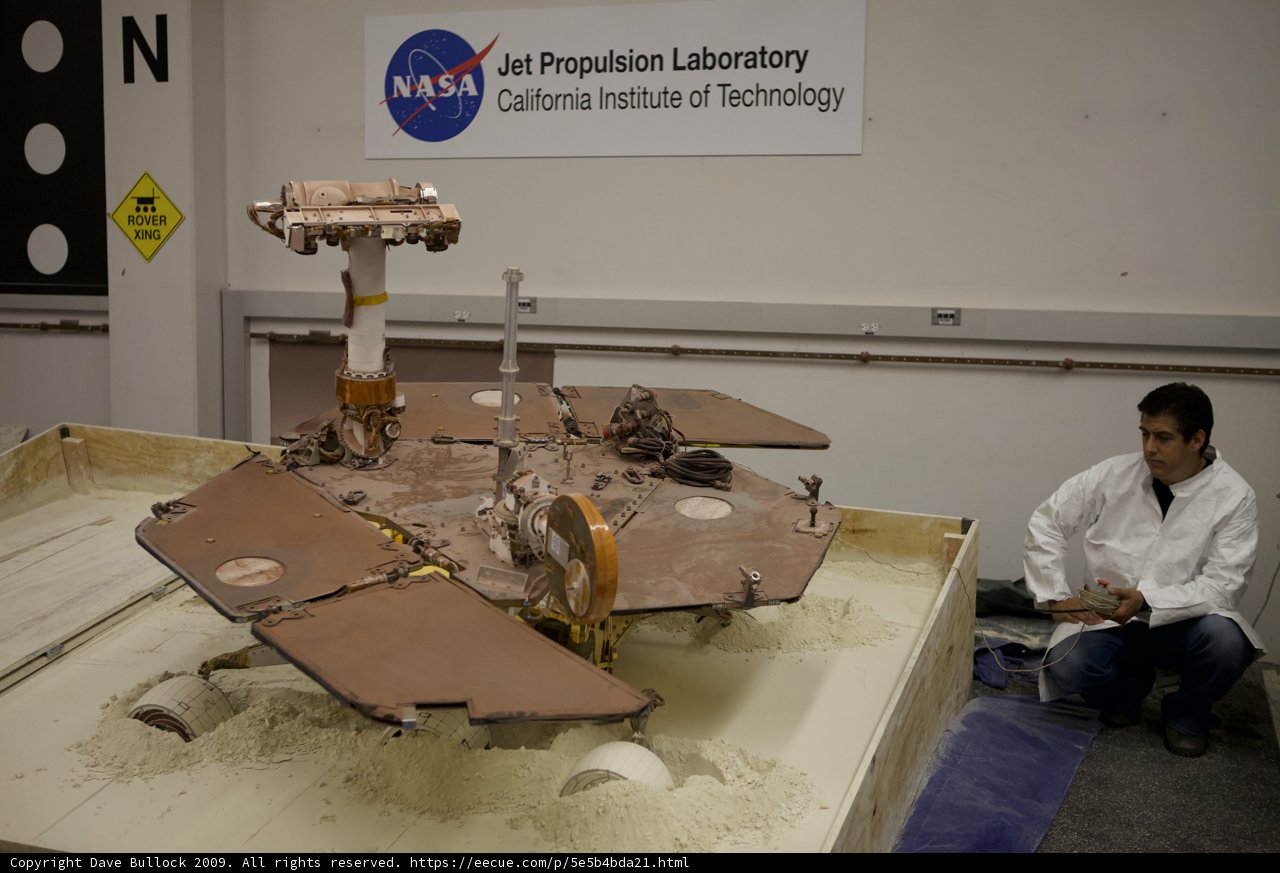 Working on the Rover