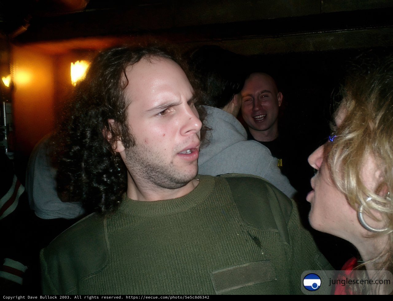 Conversation with a Curly-haired Man