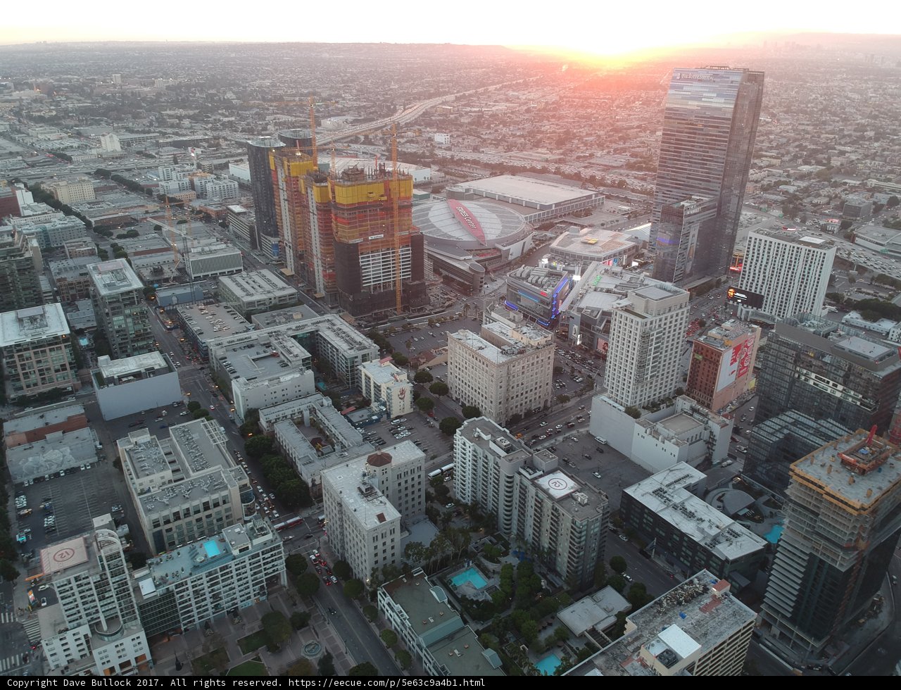 Glowing Metropolis at Dusk