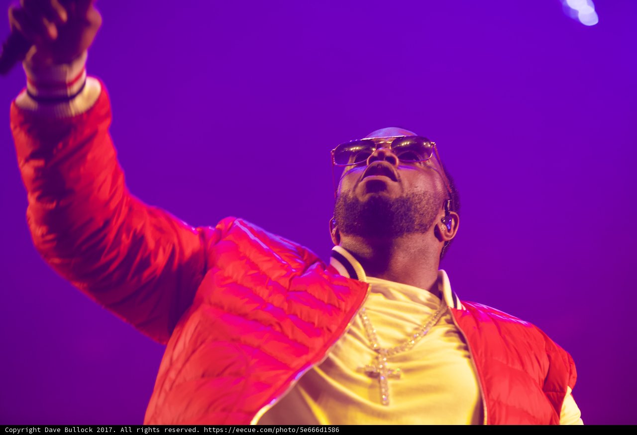Red Jacket Man on Stage