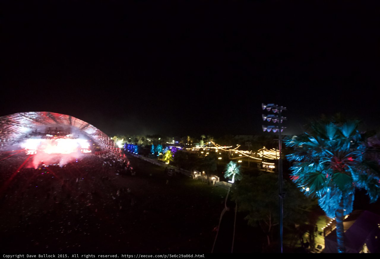 Coachella Nightlife on Fire