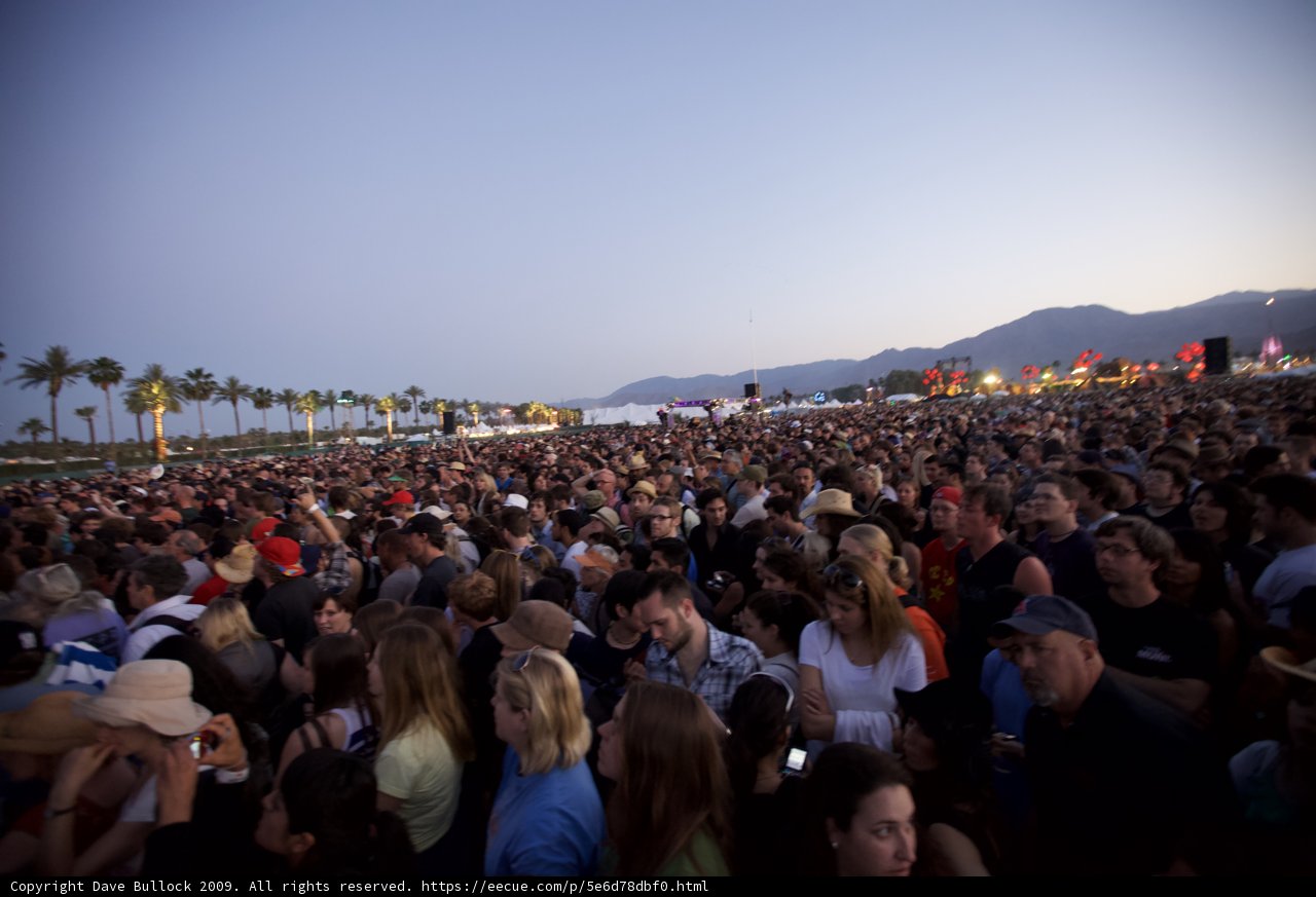 Coachella Crowd Goes Wild