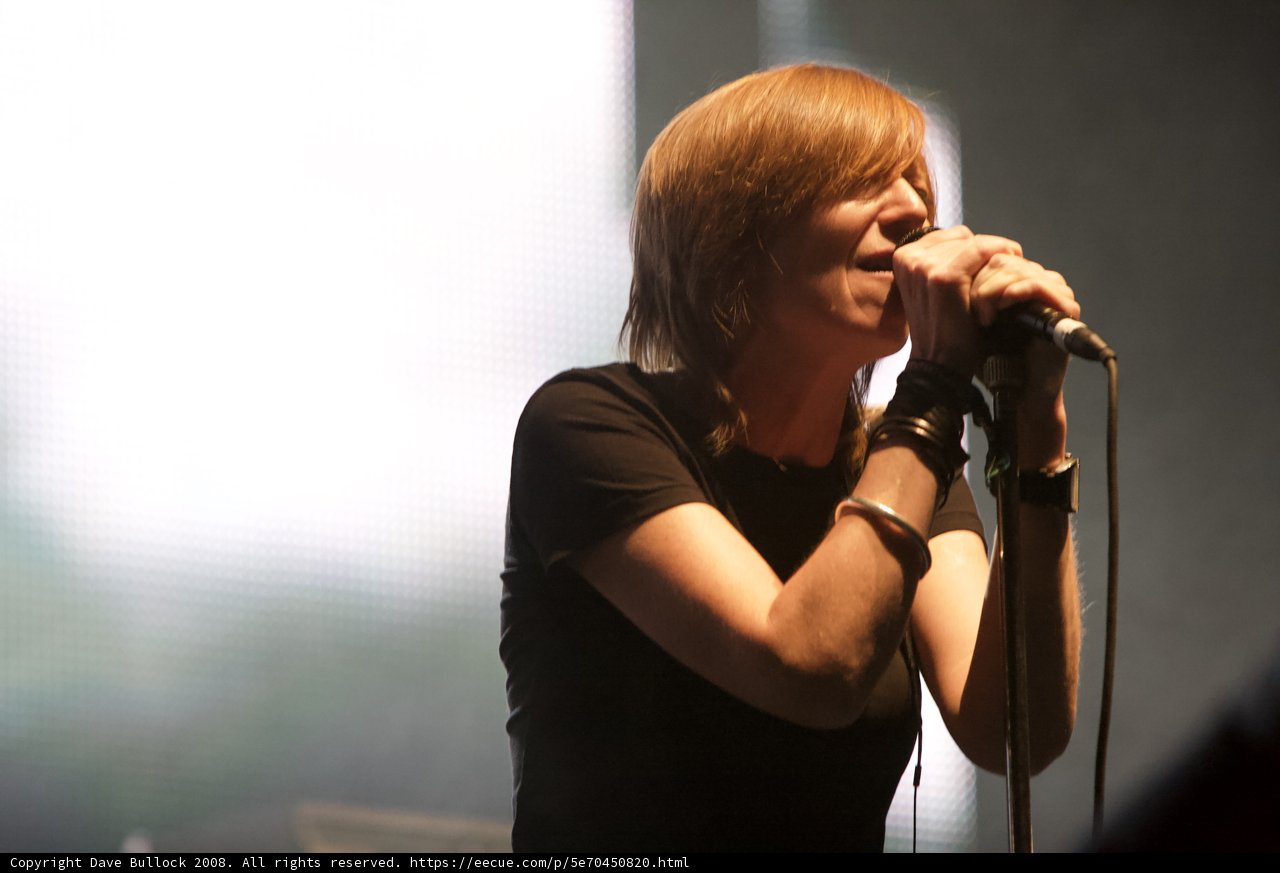 Live Performance by Female Singer at 2008 Coachella