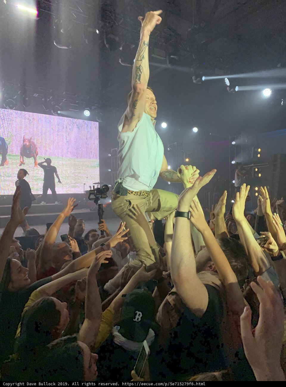 Macklemore's Electric Performance