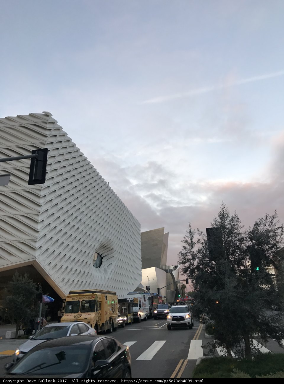 The Broad Museum of Art in Los Angeles