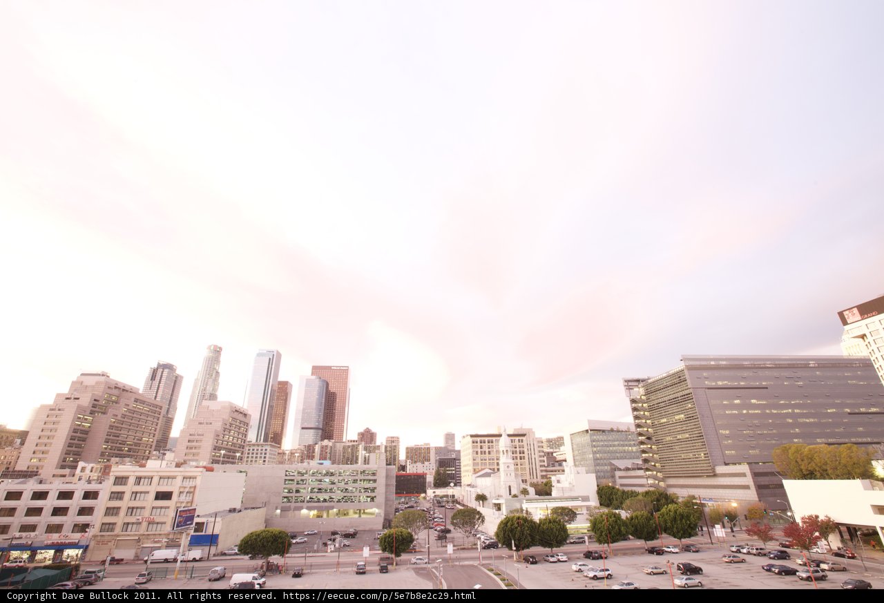 Metropolis at sunset