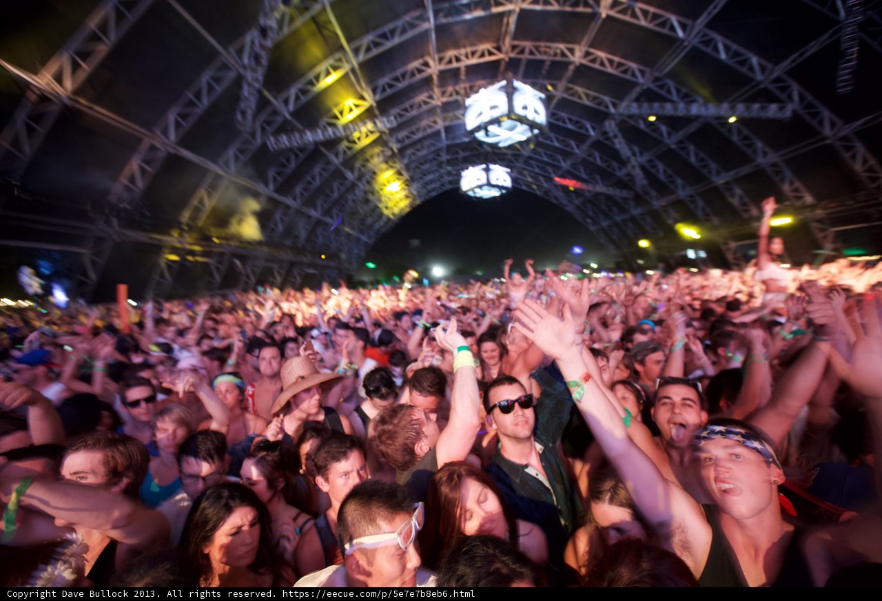 Coachella Crowd Takes the Spotlight