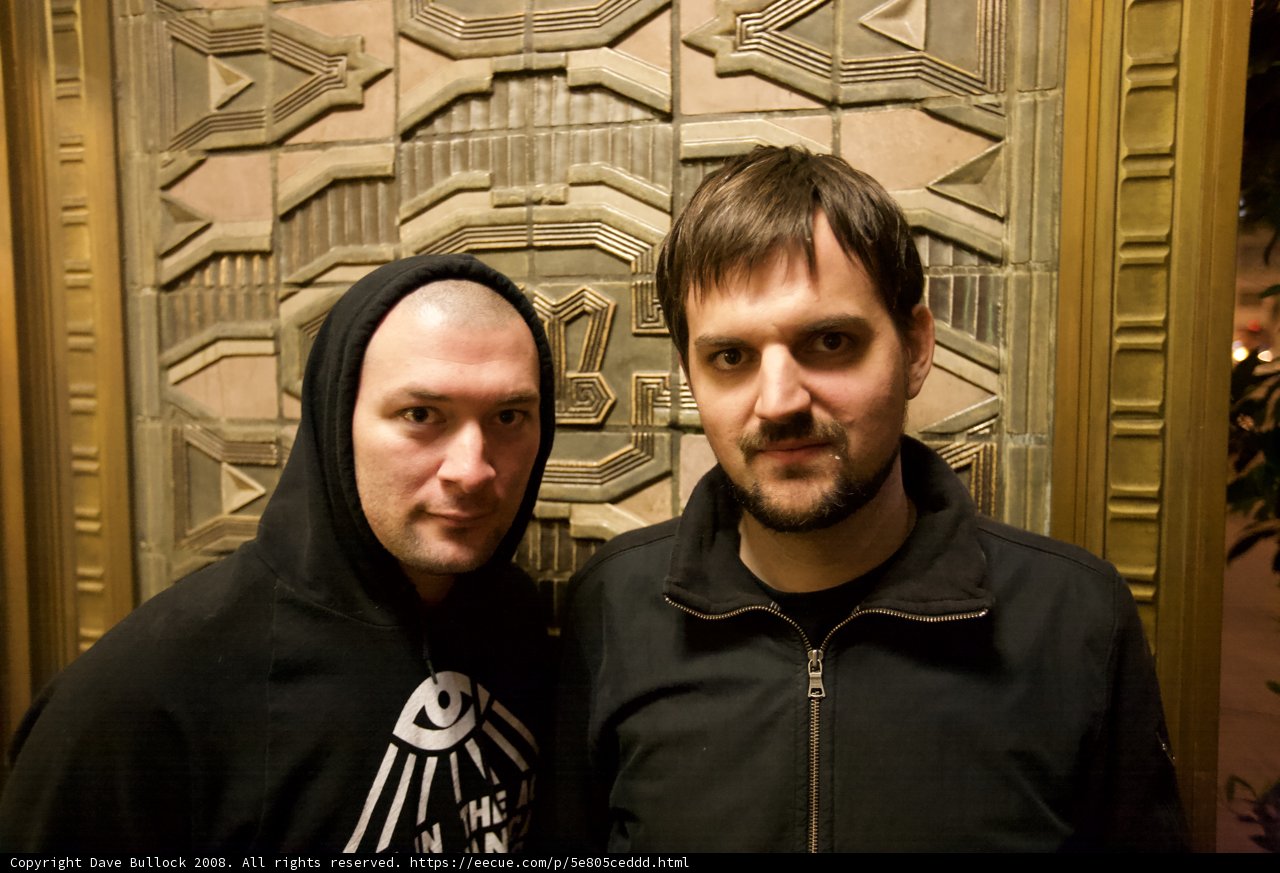 Two Men in Cozy Knitwear