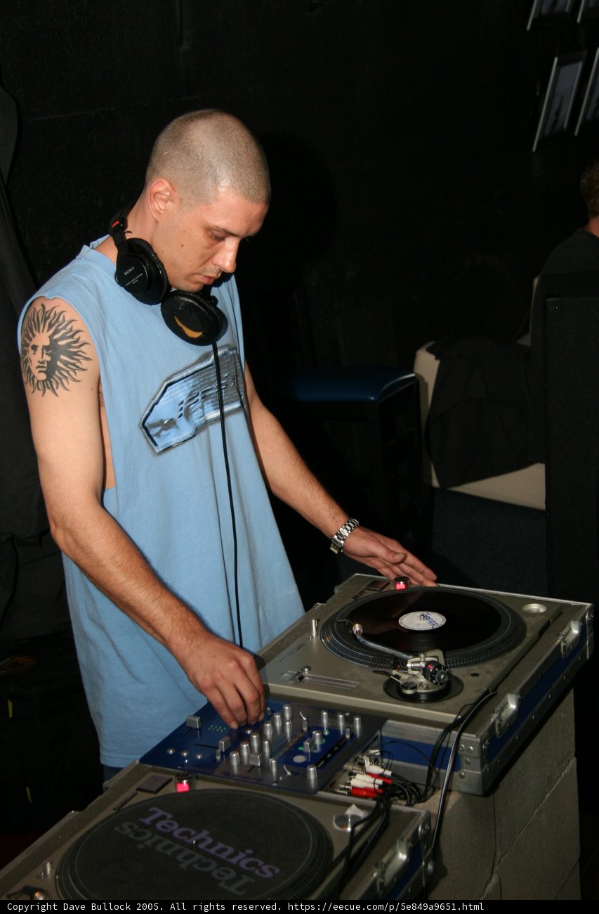 Blue Shirt DJ