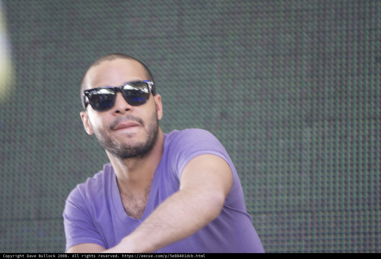 DJ Mehdi Spins at Coachella 2008